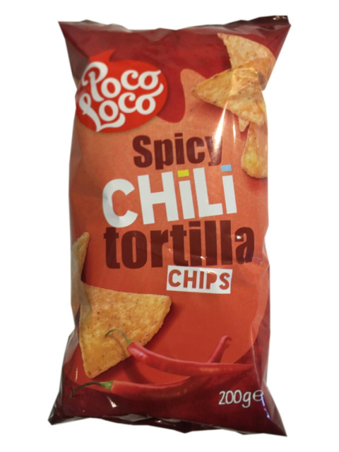 Nachosy Spicy Chilli Poco Loco 200g Nachosy Spicy Chilli Poco Loco 200g