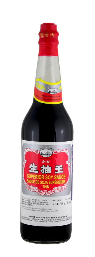 Sos sojowy jasny superior 610ml Haiyin Bridge Brand Sos sojowy jasny superior 610ml Haiyin Bridge Brand